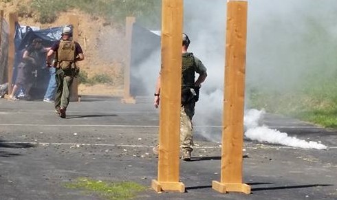 Smoke used for Military and Law Enforcement Training