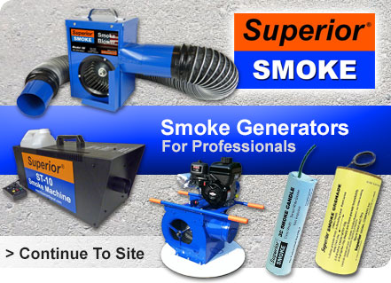 superior signal smoke generators sewer testing fire training smoke blowers
