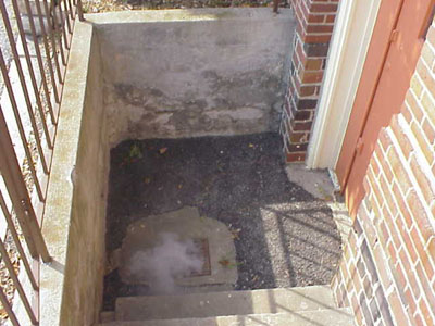 Cellar drain causing sewer inflow