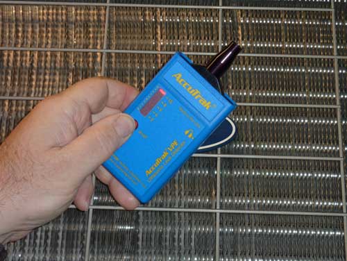 Refrigerant leak detection with AccuTrak Ultrasonic Leak Detetors