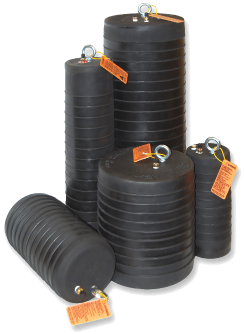 Pipe plugs used in sewer smoke testing