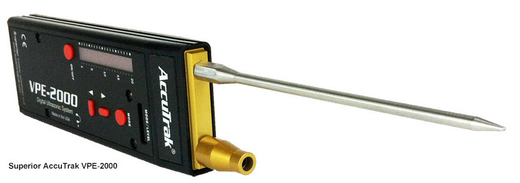 Ultrasonic Leak detector for compressed gas, steam traps, bearings, and valves