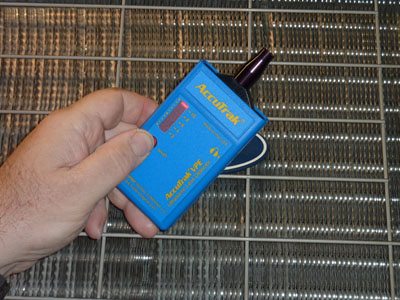 HVAC/R refrigerant leak detection with AccuTrak Ultrasonic Leak Detector